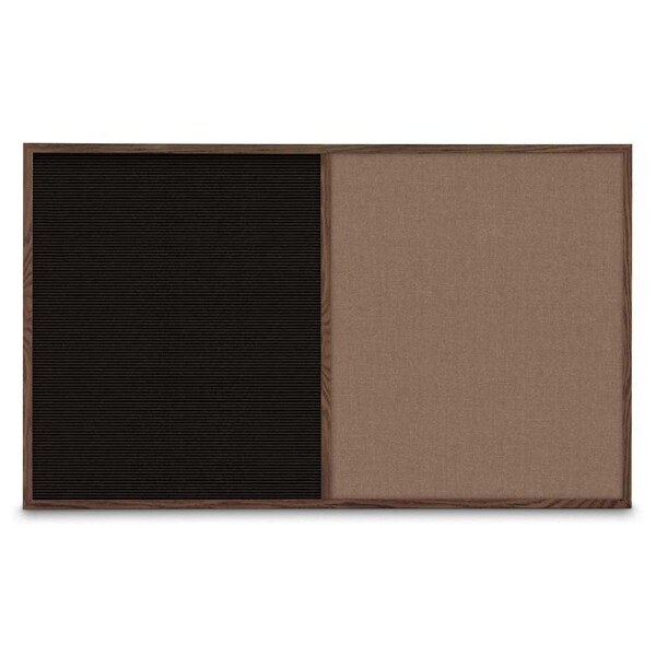 Sliding Door Indoor Enclosed Corkboard, 3